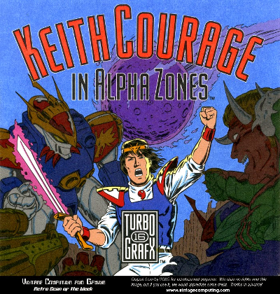 Keith Courage in Alpha Zones Review (Turbografx-16, 1989