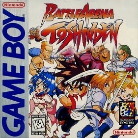 Front cover for Battle Arena Toshinden on the original Game Boy.