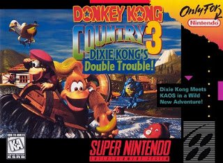 Front cover for Donkey Kong Country 3: Dixie's Double Trouble on the Super Nintendo.