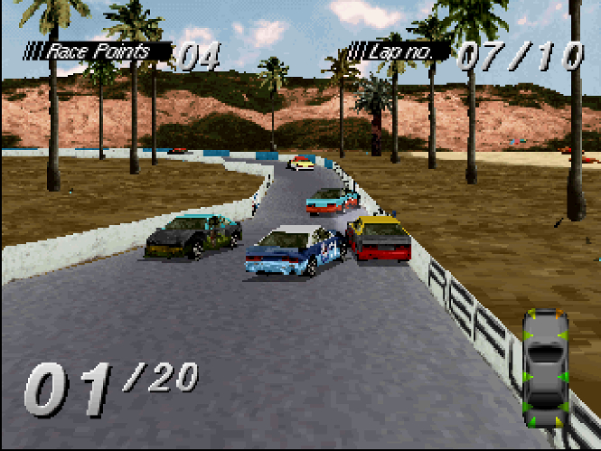 Destruction Derby Review (Sony PlayStation, 1995) - Infinity Retro