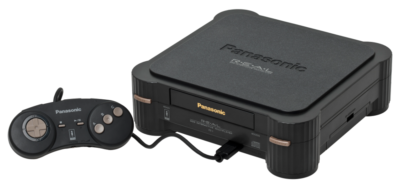 Panasonic 3DO console with one controller.