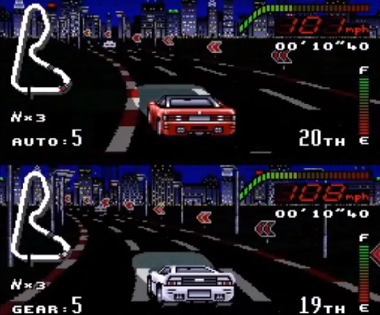 TOP Gear Formula 1 no Super Nintendo 