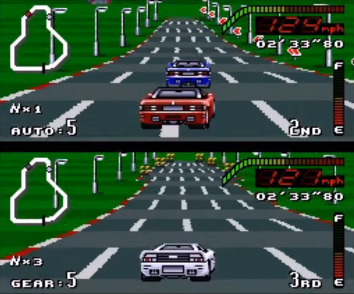 TOP Gear Formula 1 no Super Nintendo 