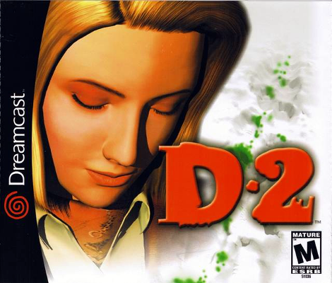 Front cover for D2 for the Sega Dreamcast.