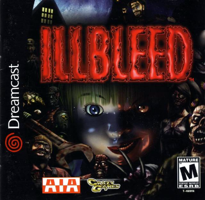 Front cover for Illbleed on the Sega Dreamcast.