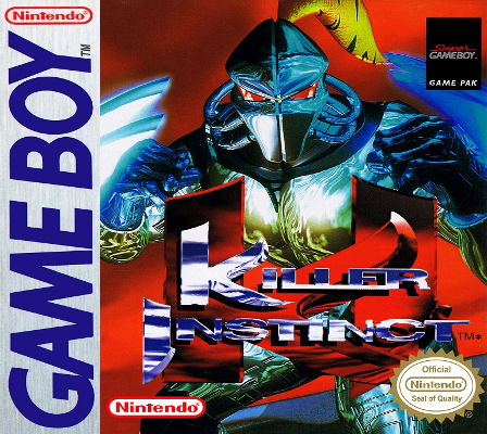 Front cover for Killer Instinct on the Nintendo Game Boy.