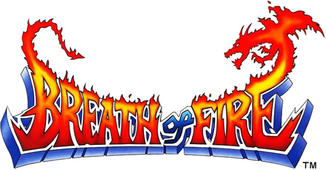 Logo for the Breath of Fire series.