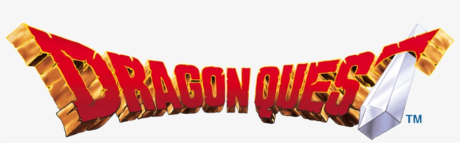 Logo for the Dragon Quest series.