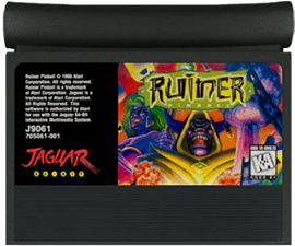 Ruiner Pinball cartridge for the Atari Jaguar.