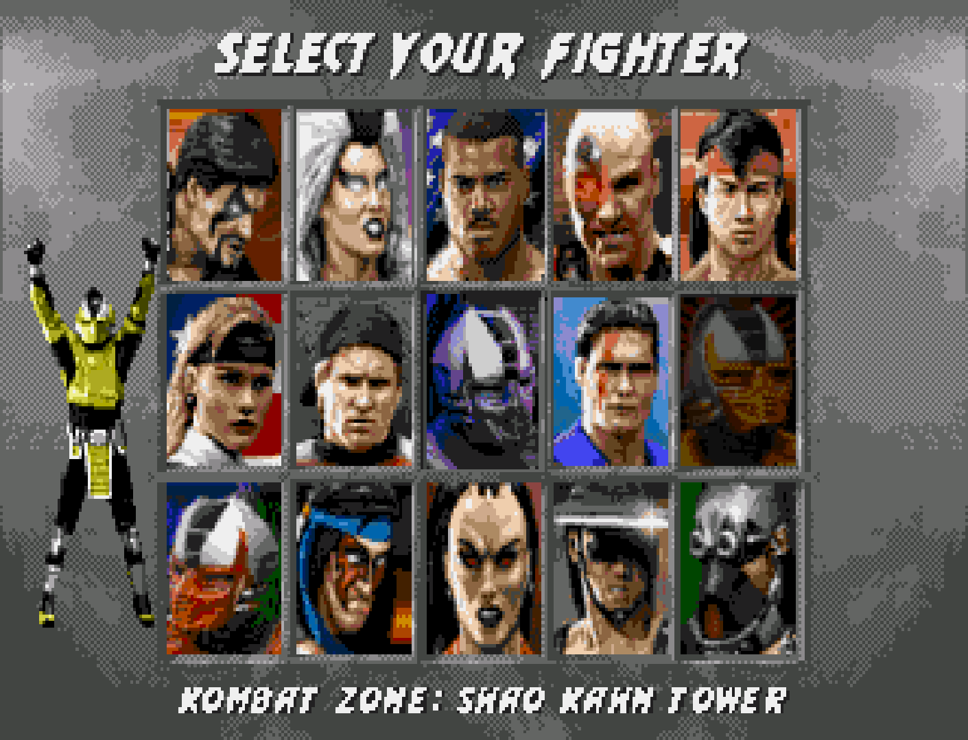 ultimate mortal kombat 3 sega genesis moves