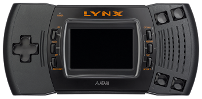 The Atari Lynx model II hardware.