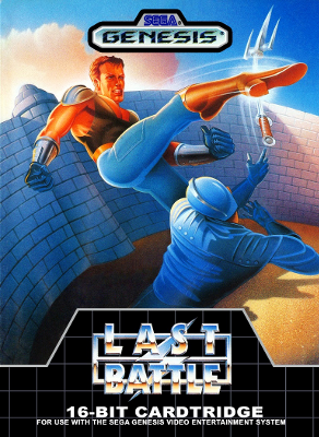 Front cover for Last Battle for the Sega Genesis.