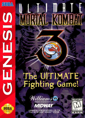 Street Fighter VS Mortal Kombat PlayStation 3 Box Art Cover by