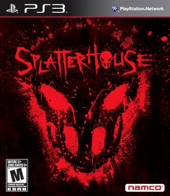 Front cover for Splatterhouse 2010 for the Sony PlayStation 3.