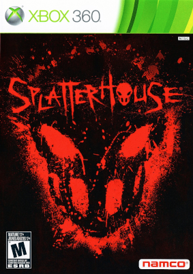 Front cover for Splatterhouse 2010 for the Xbox 360.