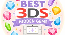 Logo for the list of the Top 15 Best Nintendo 3DS Hidden Gems of All Time.